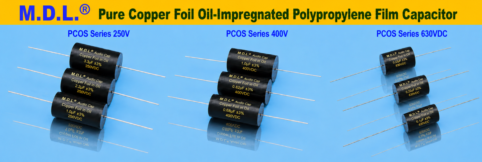 Copper Foil Oil-Impregnated Polypropylene Film Capacitor